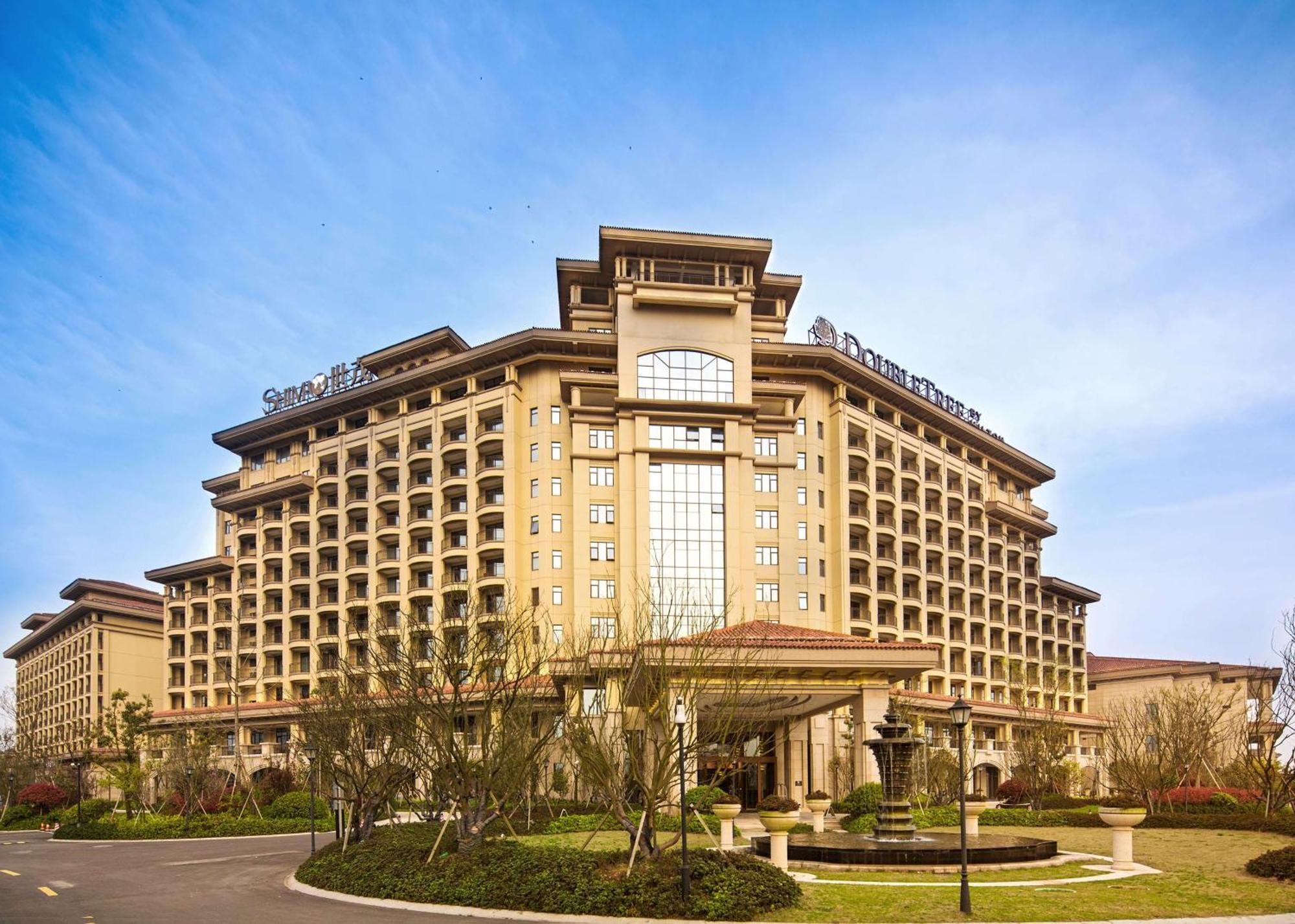 Doubletree By Hilton Ningbo - Chunxiao Hotell Exteriör bild